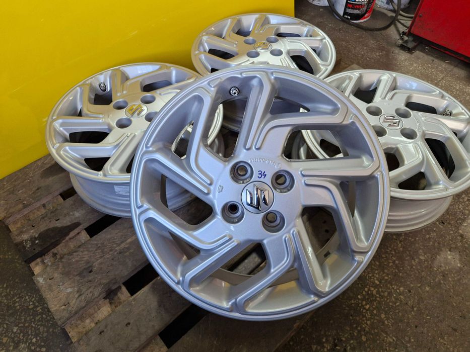Alufelgi 4x100 16 Suzuki Ignis Alto OE 5.0" x 16" ET40
