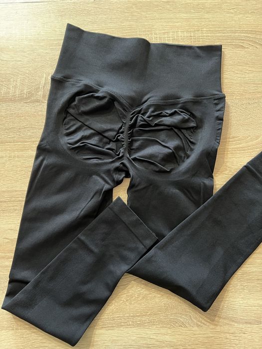 Лосіни з пушап/легінси з стрічкою пушап/лосіни/