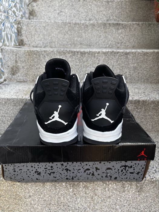 Air Jordan 4 Black White – Tamanho 43