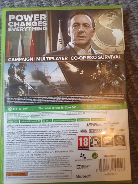 2gry Call of Duty 4 I Advanced warfare xbox360