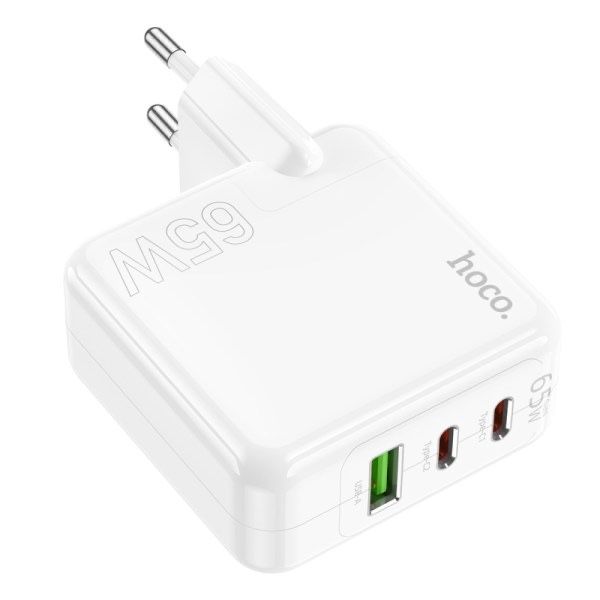 Мощное Зарядное Устройство Носо C115А / PD65W / QC3.0 / 2Type-C + USB