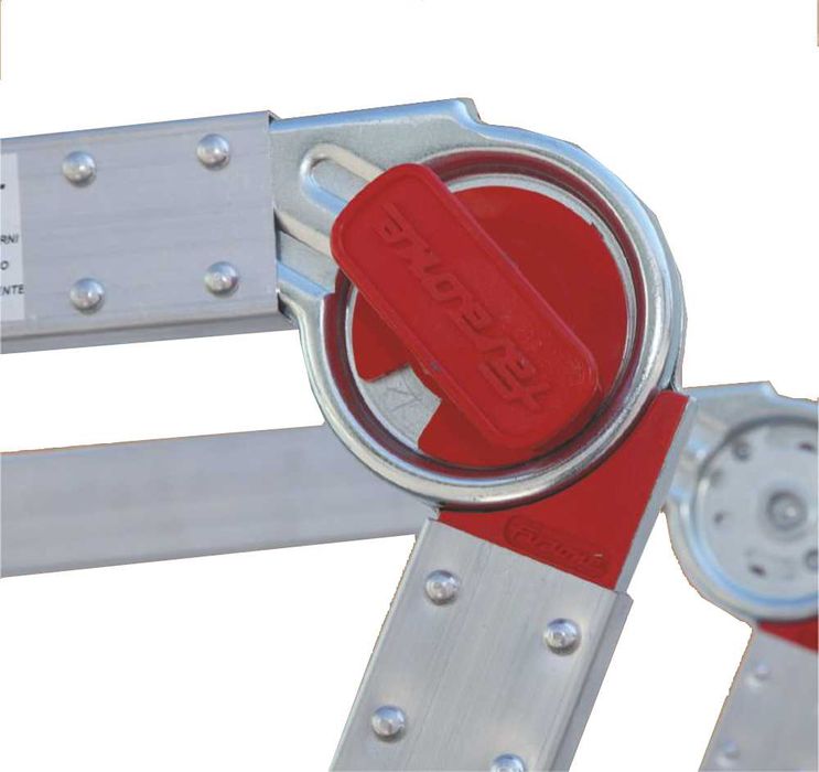 Teleskopowa Drabina Magazynowa jezdna Pls5, Podest ,Platforma