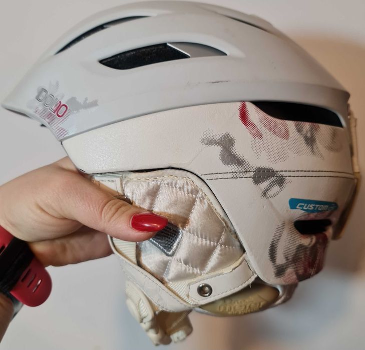 kask snowboardowy Salomon Divine Custom Air Origins White r. 57-59