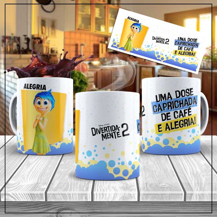 Caneca Personalizada Divertidamente 2