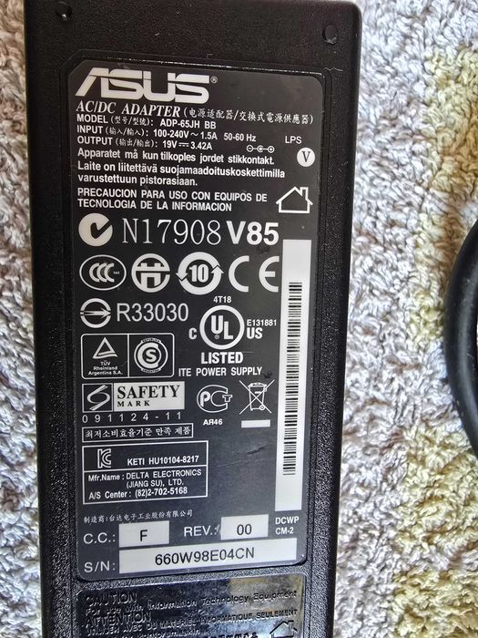 Carregador asus Asus K50IJ 19V 3.42A Original