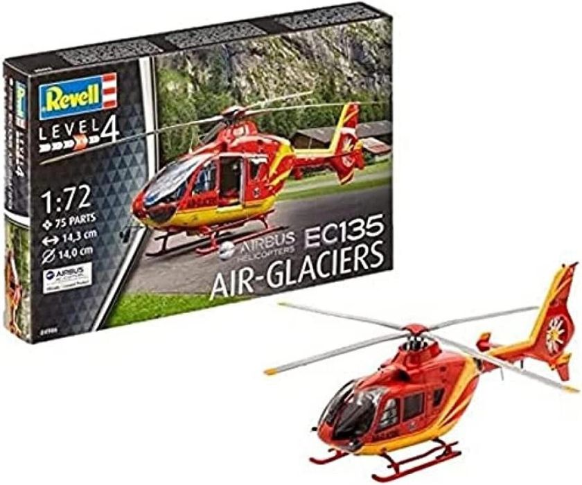 EC 135 Air-Glaciers 1:72 Revell oprawa: pudełko