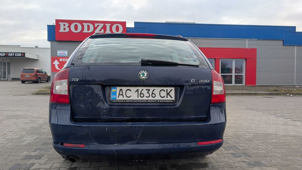 Skoda Octavia A5 1,6TDI, чудова автоматична коробка передач DSG