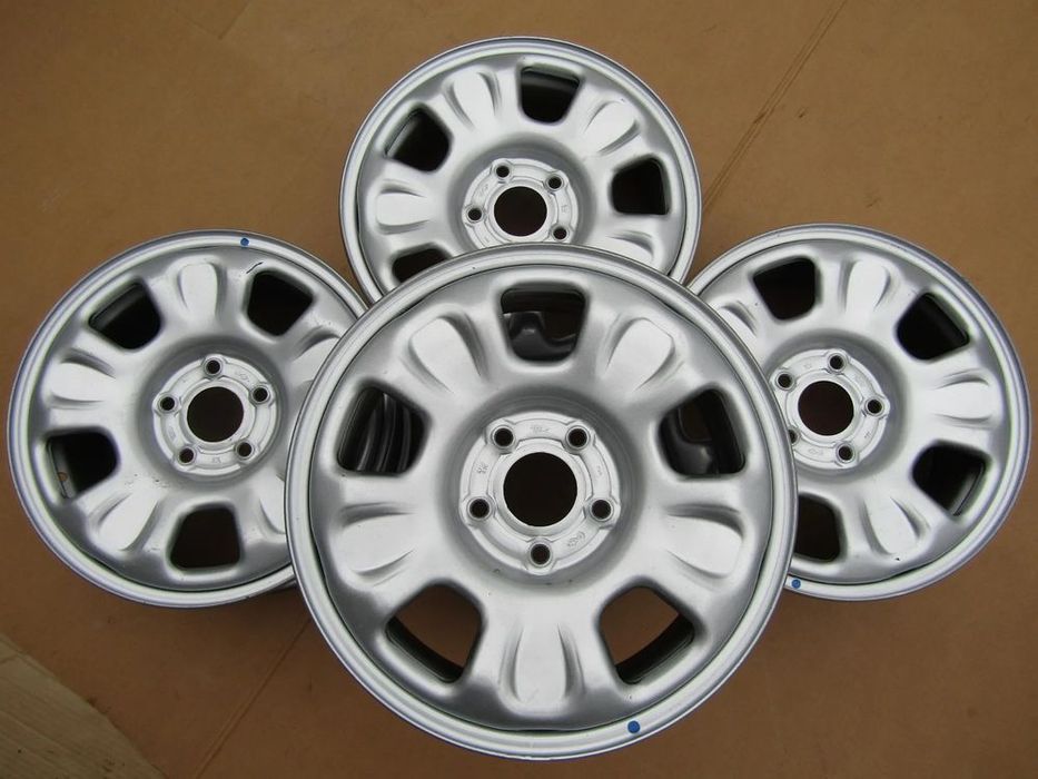 4x NOWE Felgi Stalowe 16 Dacia Duster i ii iii renault trafic iii opel vivaro ii iii 6,5 j 5x114,3 et50 piasta 66,1 mm / oryginalne