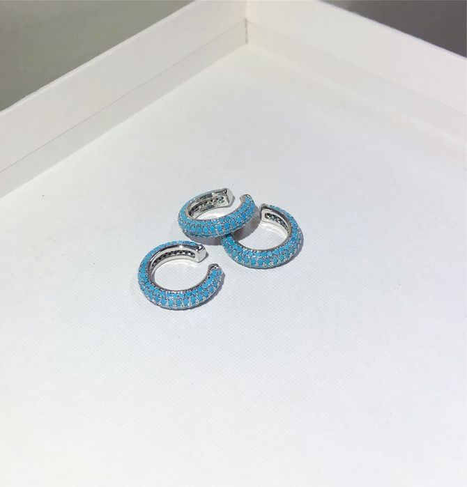 Міні каф , сережки, мини кафф , серьги