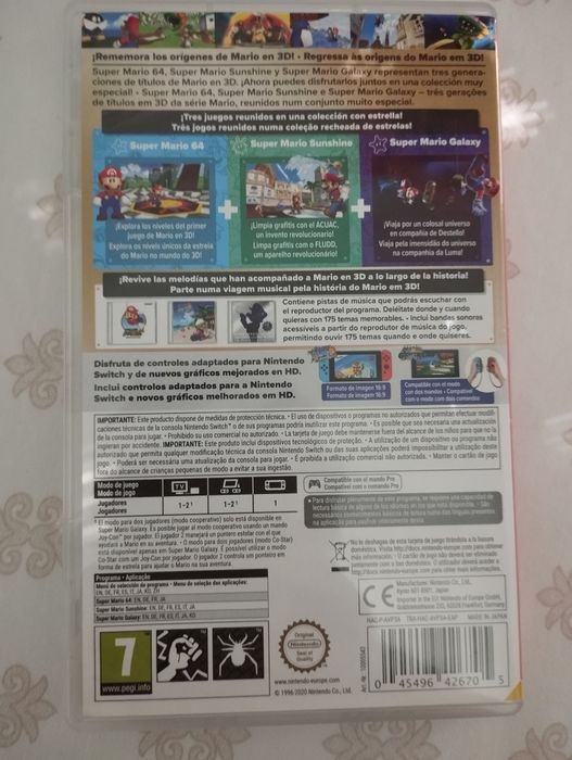 Super Mario 3D ALL STARS do Nintendo Switch