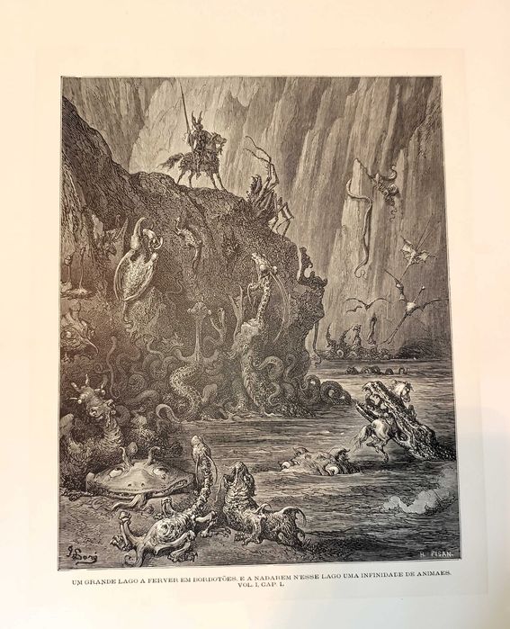 Gravuras Dom Quixote de la Mancha Gustave Doré H. Pisan 1866 12