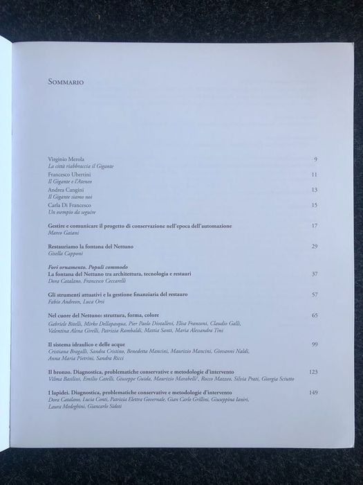 Livro "Nettuno", italiano