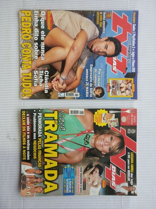 Lote de 14 TV 7 DIAS (revistas)