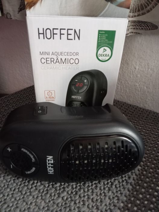 Mini aquecedor novo