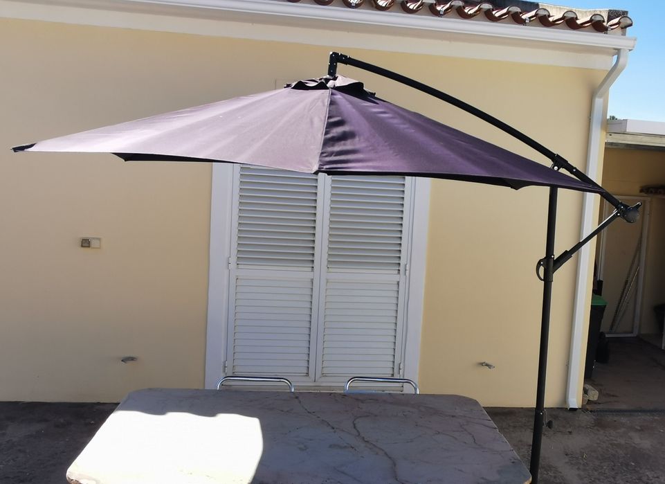 Chapéu de sol redondo 3metros para  terraço ou jardim