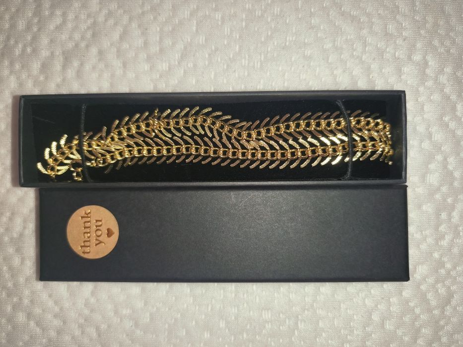 Colar banhado a ouro