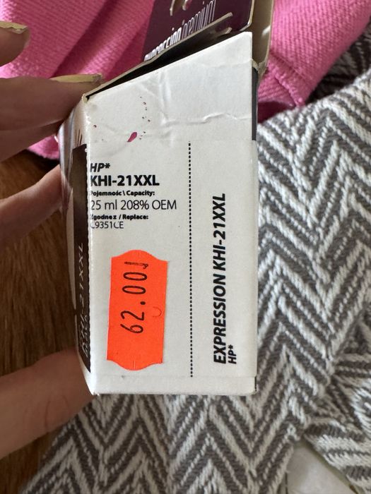 Tusz Expression Premium oznaczony kodem KHI-21XXL.