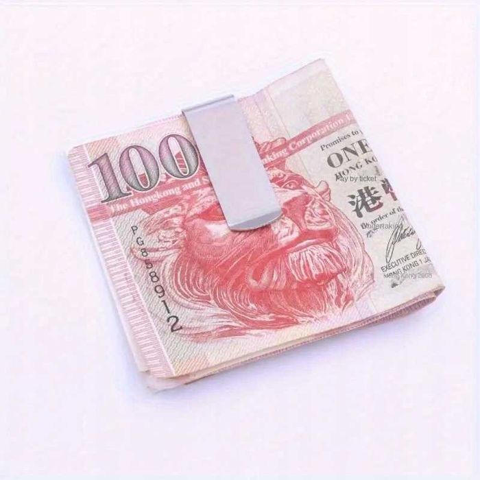 Mini Klips na banknoty spinka na karty stal  Prezent Black weeks
