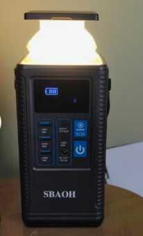 Przenośna Stacja Zasilania SBAOH 296Wh – Generator Solarny