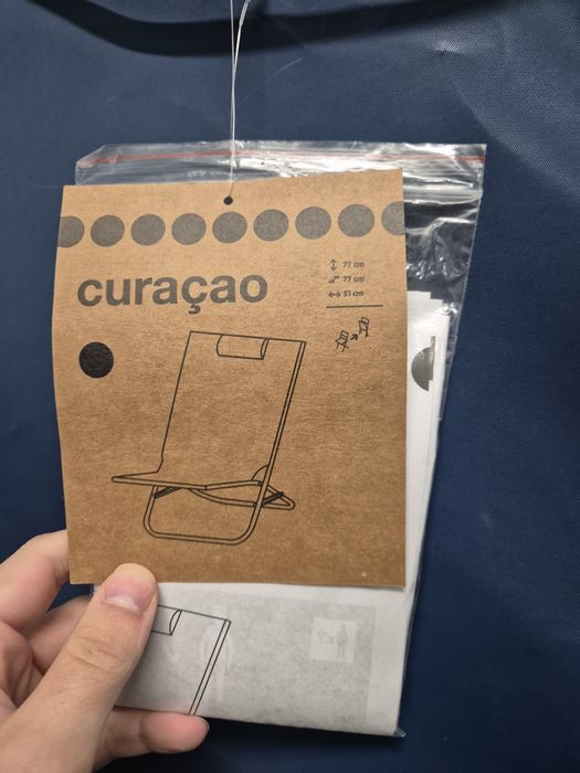 Składany leżak balkonowy nowy nieużywany