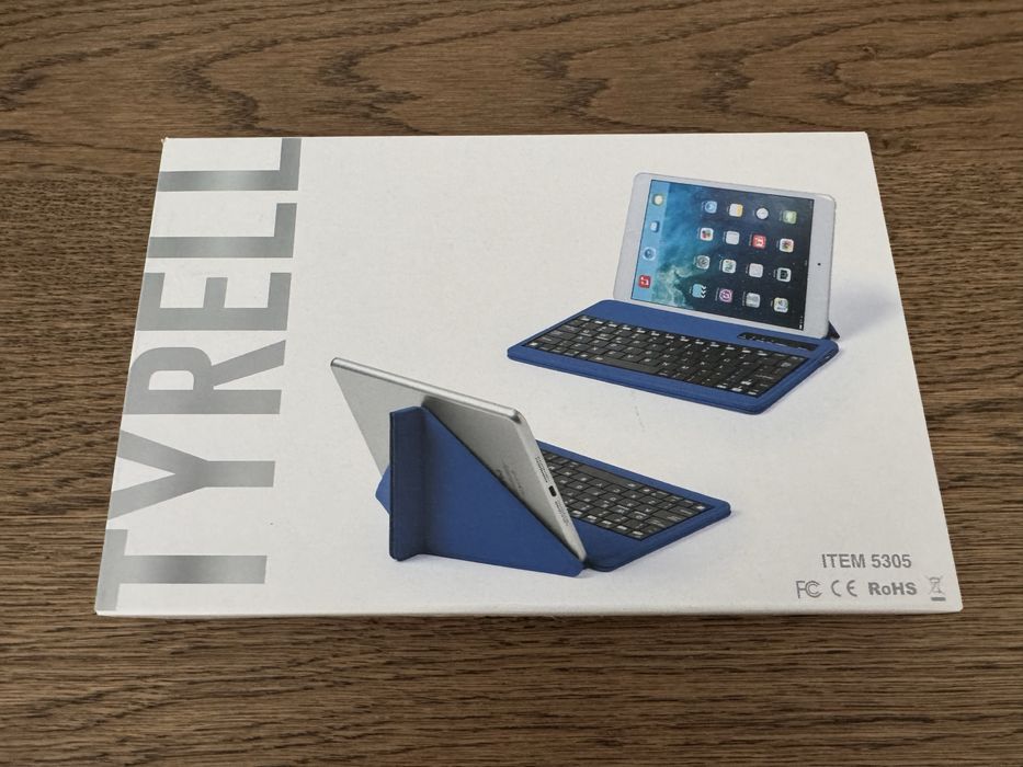 Teclado Novo Bluetooth Universal com Capa/Suporte - Tyrell446818215401902084