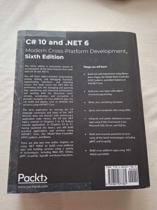 Mark Price C#10 .NET 6 książka programowanie c sharp
