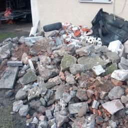 Wywóz gruzu luzem lub w workach  załadunek