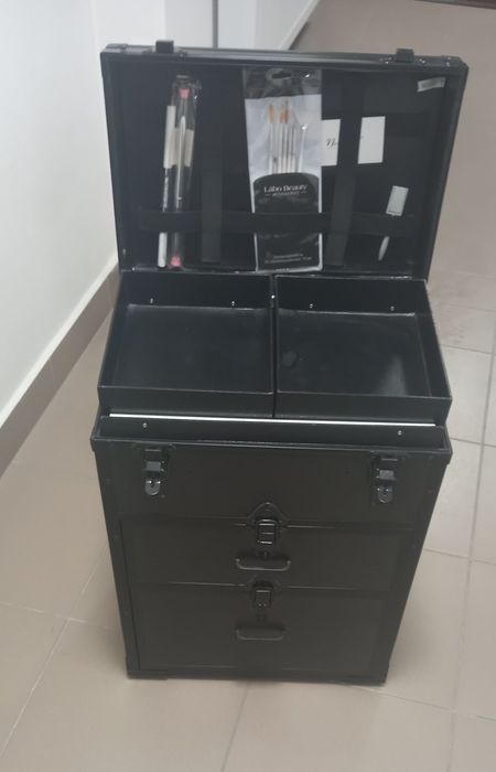 Kufer kosmetyczny XL, walizka do manicure SUNONE