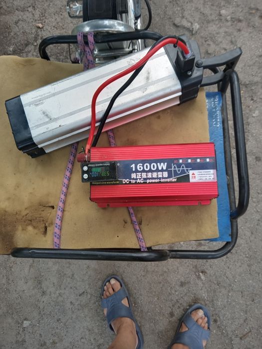 Продам электровелосипед Минако 8 + инвектор Pro