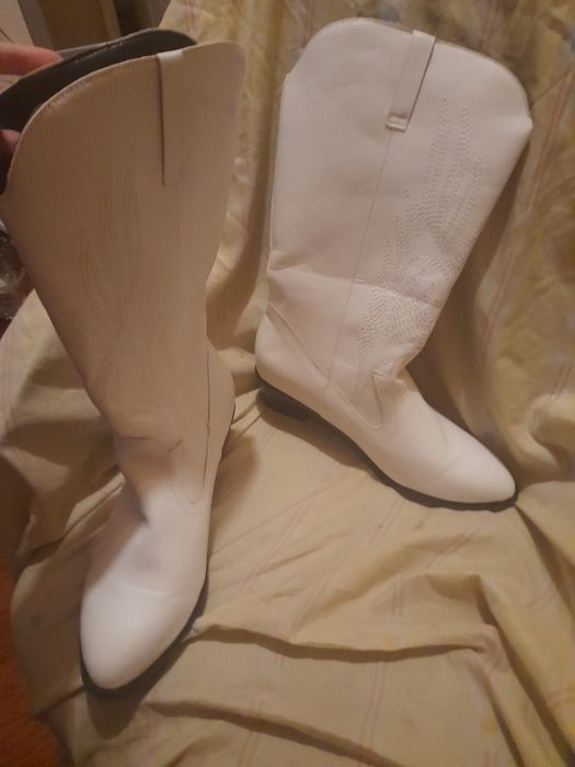 Botas Brancas Cowboy