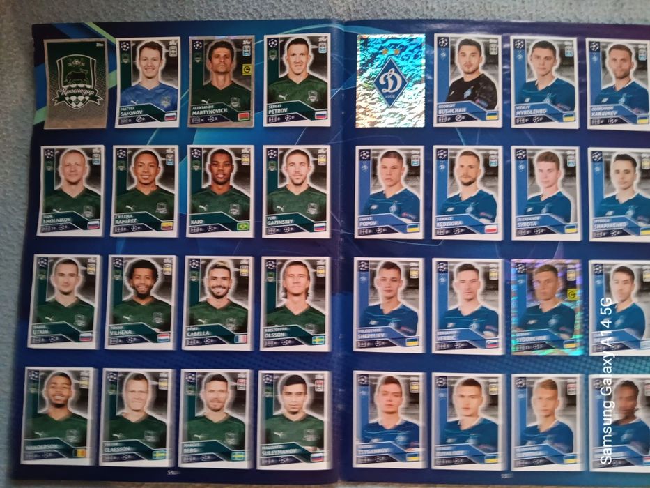 Caderneta de futebol-