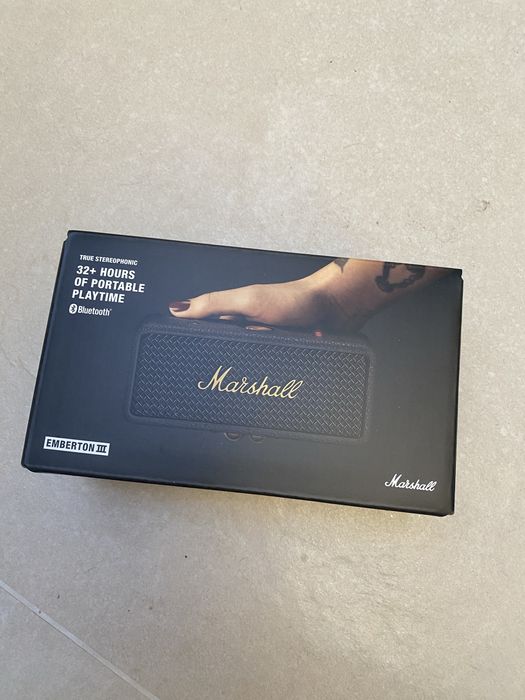 Marshall Embetron 3 glosnik przenosny bezprzewodowy