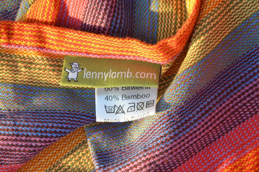 Chusta tkana lennylamb 4,2 m bawełna 60% bambus 40%