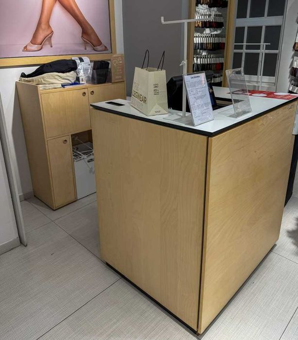 Movel de parede (retro Caixa) com caixa de arrumação