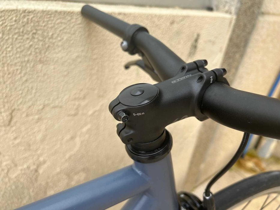 Bicicleta de cidade single speed Decathlon