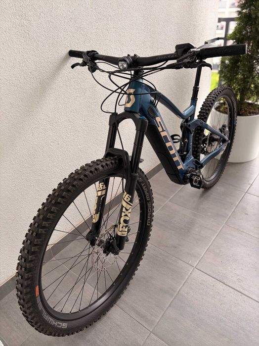 Rower elektryczny Scott Genius e-Ride 920 - full MTB - NISKI PRZEBIEG - Doinwestowany: Speedbox 3.0 + Oświetlenie Lupine + Shimano XT | OKAZJA