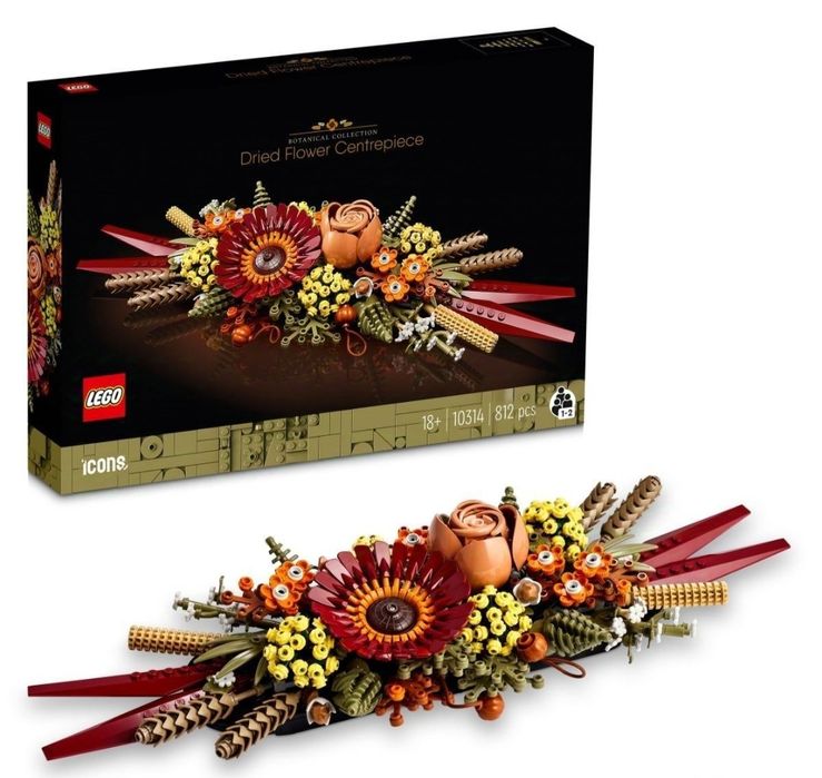 Lego flores cetro de mesa