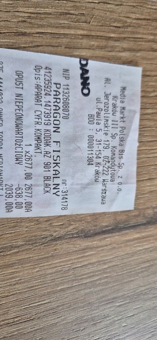 Kodak az901 mega zoom ×90 optyczny gwarancja praktycznie nowy zestaw