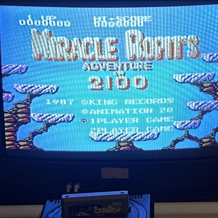 Miracle Ropit gra Nintendo Famicom Pegasus