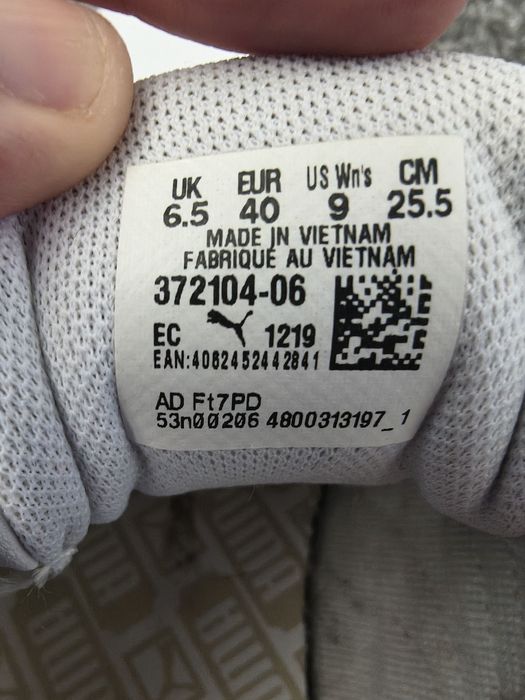 Puma Love Womens Buty Sneakersy damskie białe rozmiar 40