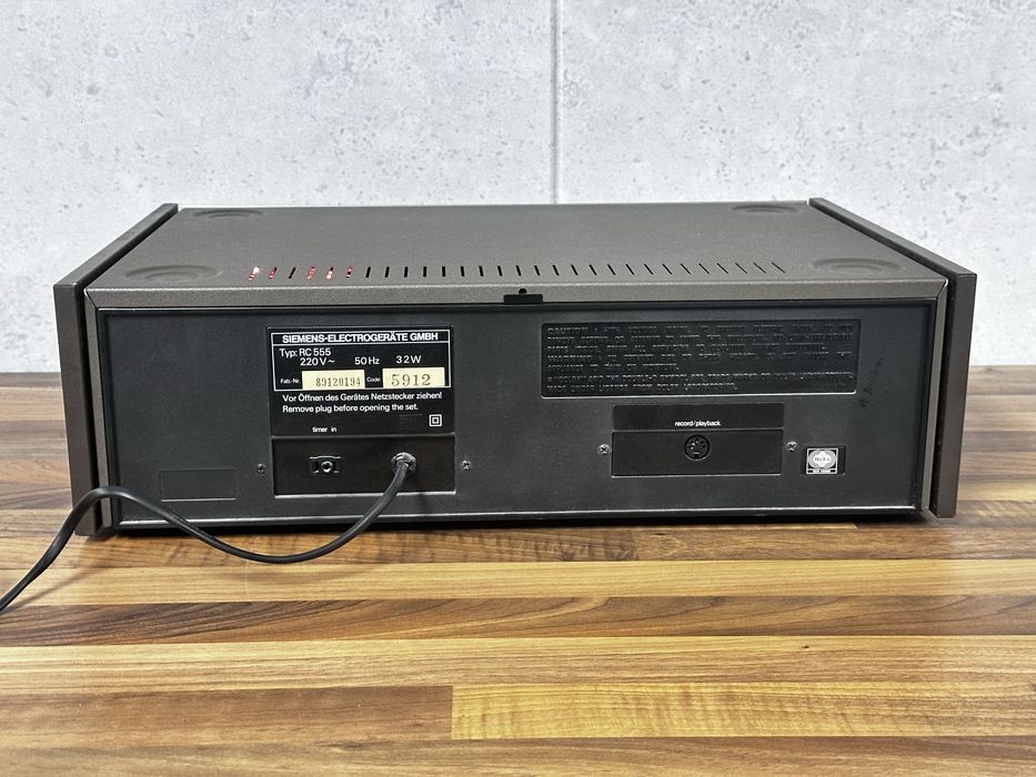 Siemens RC 555 Deck/Magnetofon vintage, piekny stan