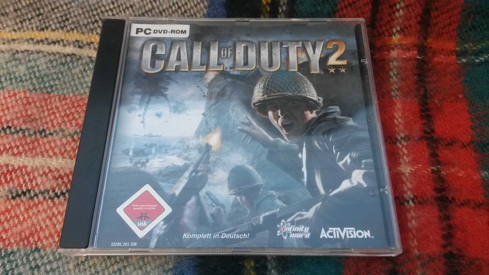 Gra komputer PC DVD Call of Duty 2 klasyk