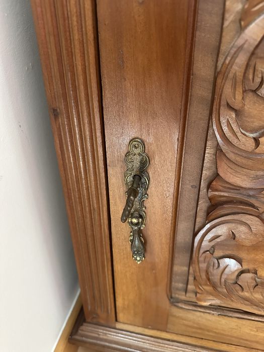 Movel bar tv em madeira carvalho