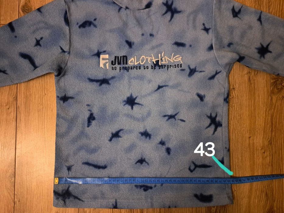 Bluza "Wzorki na milutkim polarze"