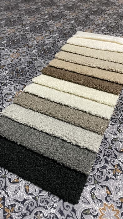 Букле тканина меблева