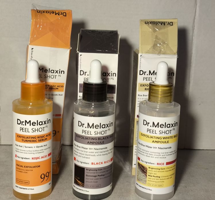 Відлущувальні засоби для обличчя Dr.Melaxin