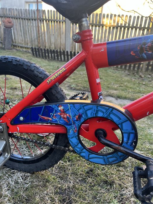 Rower chłopięcy 16 spiderman