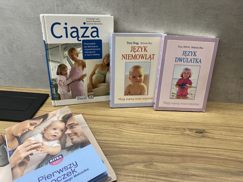 Zestaw ksiażek dla przyszłej mamy