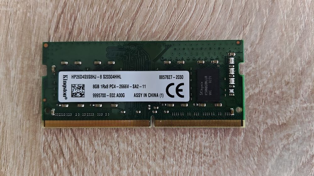 Оперативна пам'ять для ноутбука 8 гб ddr4