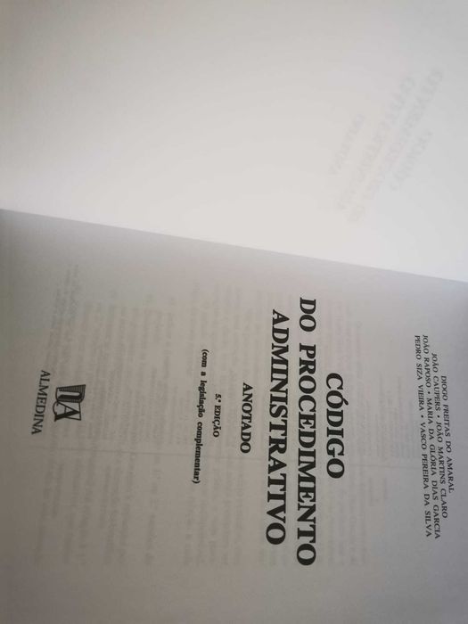 Código do Procedimento Administrativo - 5ª Edição